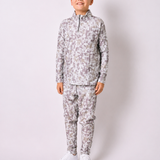 camo retro warm-up jogger