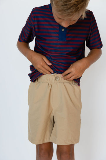 khaki dress short – Courtside Kids