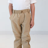 khaki dress jogger