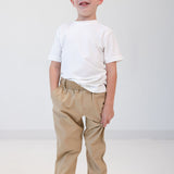 khaki dress jogger
