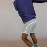 navy half-zip