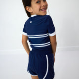 first mate navy tee