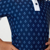 anchor polo shirt