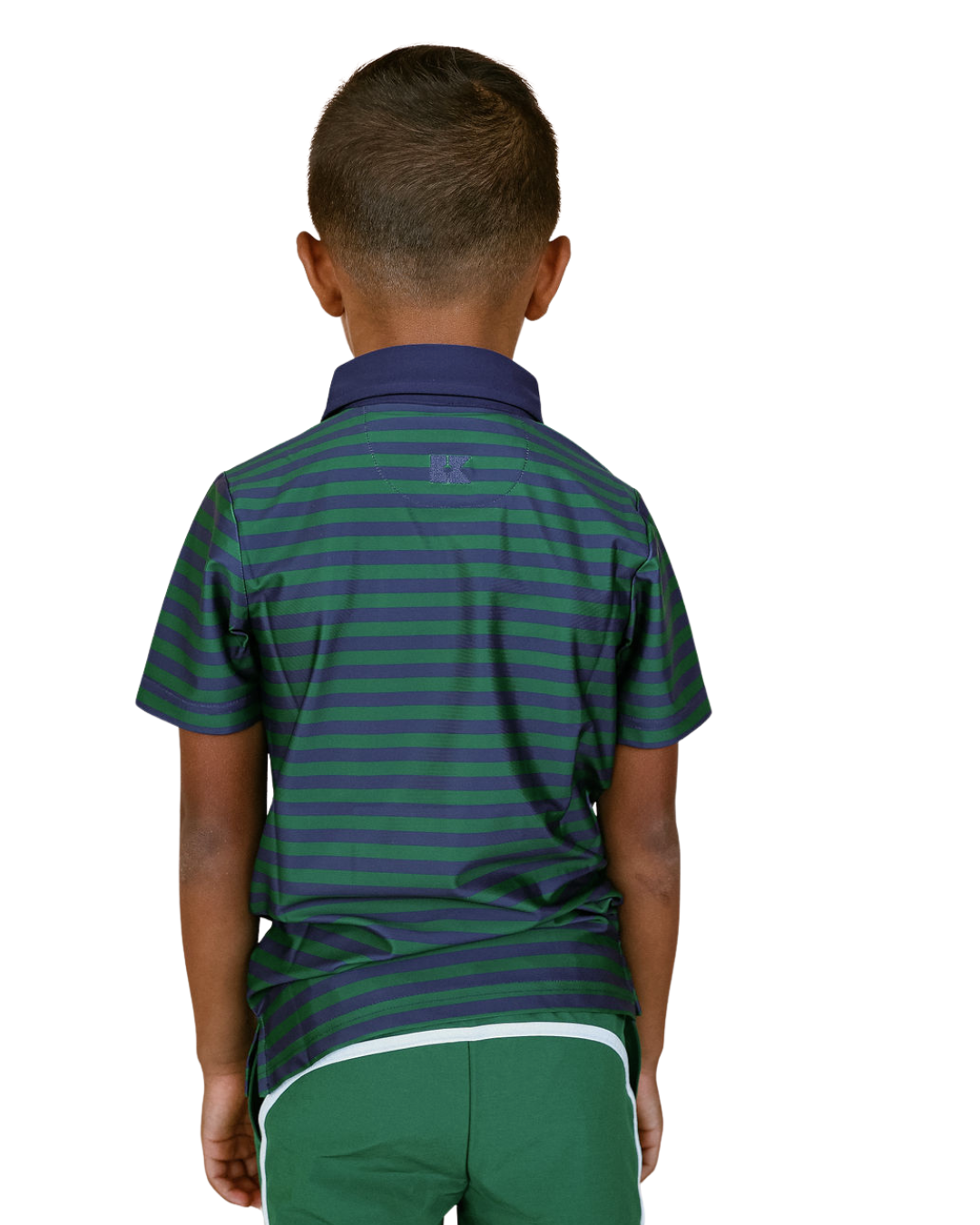 navy/dark green qb stripe polo shirt – Courtside Kids navy/dark green qb stripe polo shirt – Courtside Kids