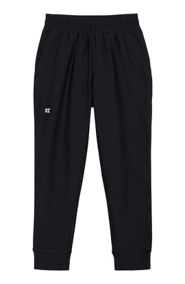 black warm-up jogger