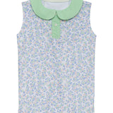 floral girly girl tank