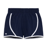 girls navy super short