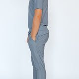 gray warm-up jogger