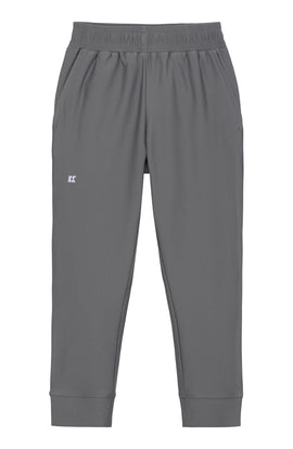 gray warm-up jogger