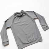 gray pullover