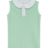 palm green girly girl tank