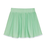 girls palm green twirly skort