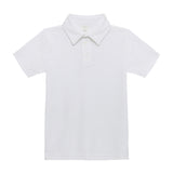 white polo shirt